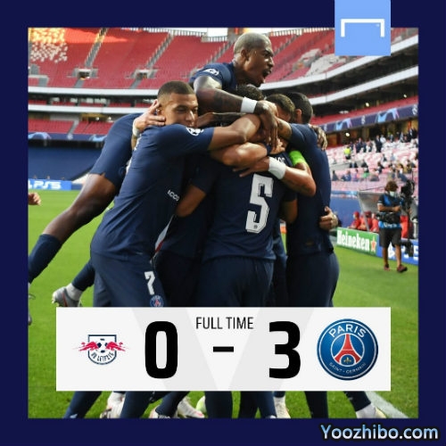 巴黎3-0莱比锡 创多项记录队史首进欧冠决赛