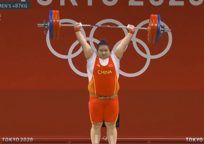 中国军团最轻松的一块金牌，实力碾压，00后小将个人表演时间