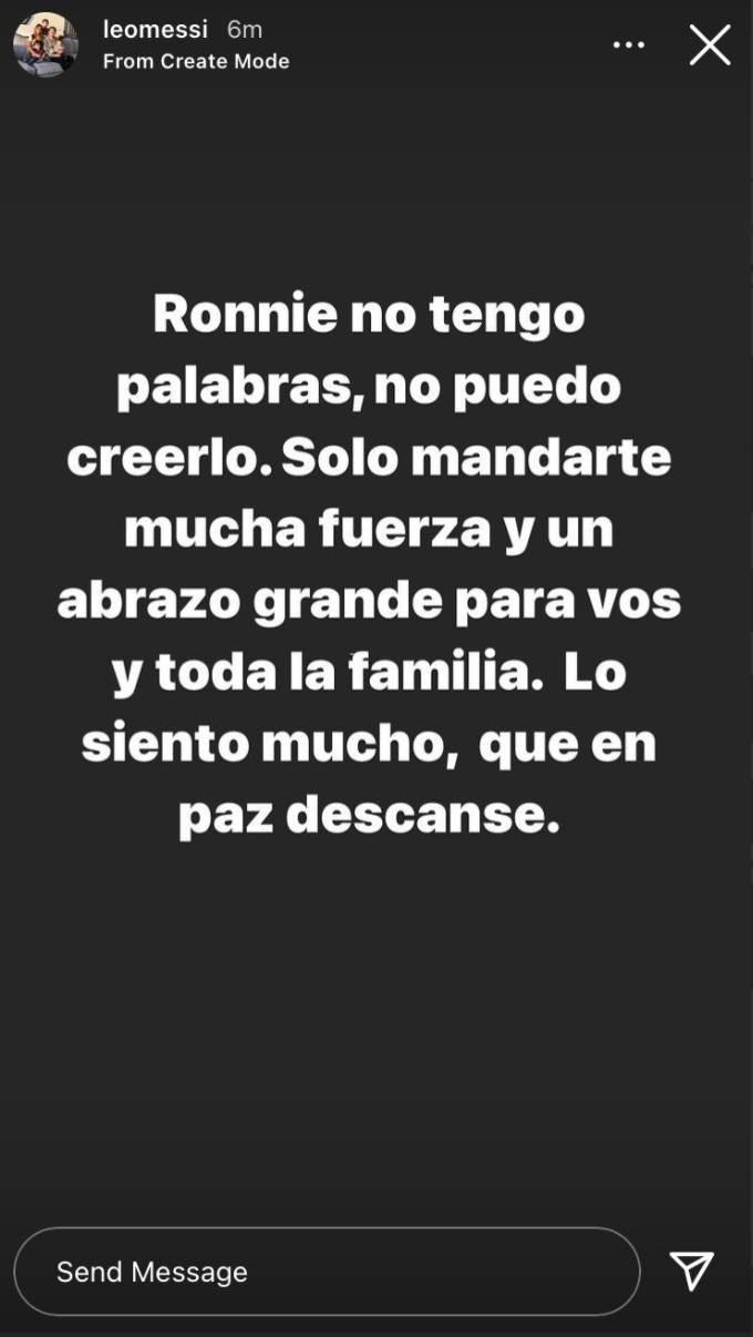 小罗母亲不幸离世, 梅西ins发文安慰老大哥