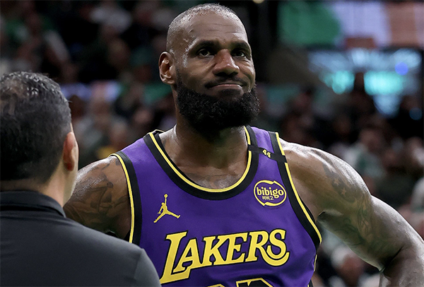 詹姆斯伤情确定：1-2周休战，万幸未现18 年 “异响” 危机