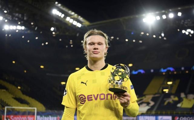 哈兰德疯狂一夜！连创欧冠4大神纪录，与对方门将相互挑衅，险引冲突