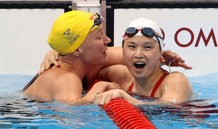 从弃婴到奥运冠军！出生后被遗弃，华裔小将大逆转张雨霏夺金