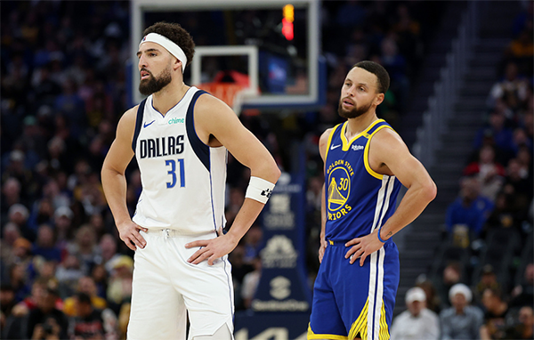 汤神29分7三分引领独行侠战胜勇士取首胜，末节爆发收割比赛，赛后与库里拥抱畅叙往昔