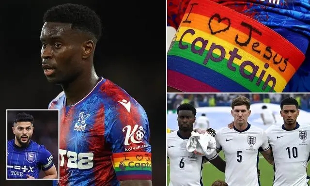 水晶宫队长格伊之举：彩虹袖标书写 “我爱耶稣”，文化碰撞争议起