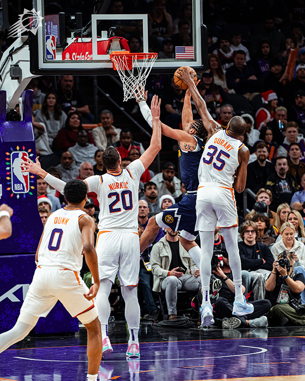 圣诞大战惊魂，太阳双巨 54+10 险胜掘金复仇