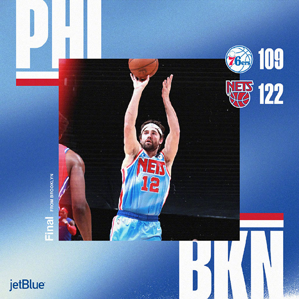 篮网122-109大胜76人 勒韦尔22+7+10 恩比德20+12