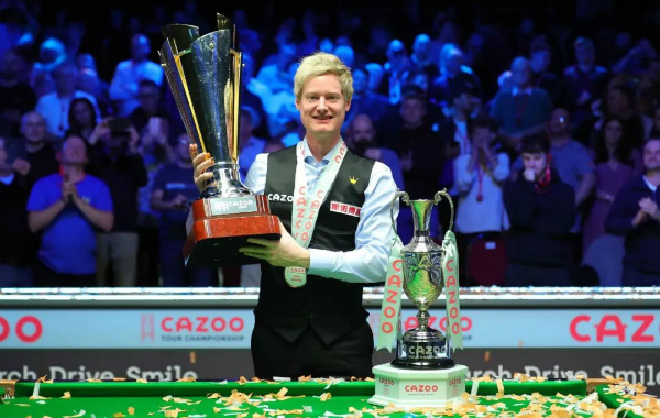 罗伯逊排名赛夺冠全记录一览：23冠13亚！