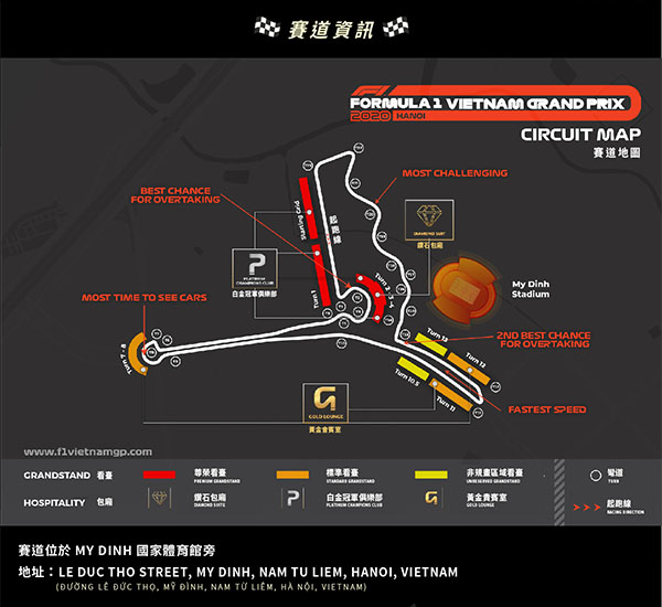 F1越南站-河内赛道 | Hanoi
