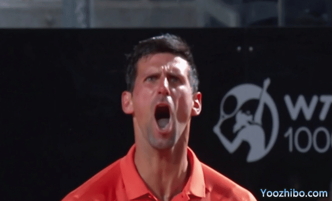 生涯1000胜！德约激情怒吼成就历史第5人，四大满贯官方齐贺