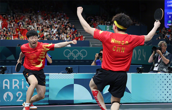 国乒男团夺冠 马龙成中国奥运六金第一人