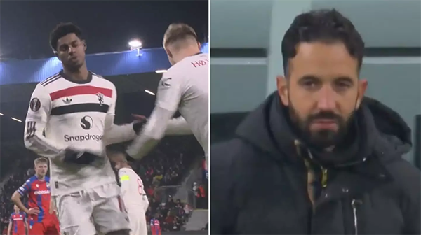 阿莫林冷漠无视拉什福德离场 曼联锋线变革在即？