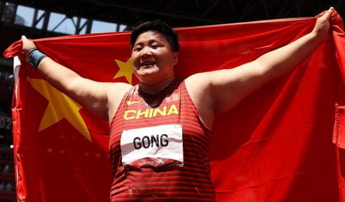 牛！集齐奥运会冠亚季殿军，巩立姣泪流满面：只要祖国需要我就不退役！