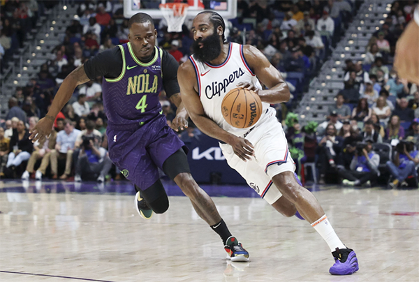 哈登关键四罚 “杀死” 比赛，快船险胜鹈鹕，10 连败阴影笼罩新奥尔良