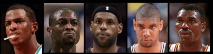 NBA球星巅峰期组成的队伍，哪个会是你心目中的冠军？