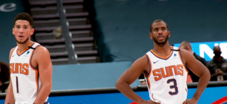 再摸一次西决地板 保罗和他身后那颗冉冉升起的太阳