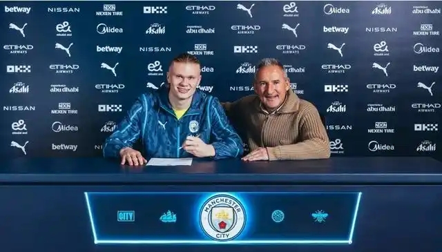 哈兰德10年续约合同，曼城未来十年的基石