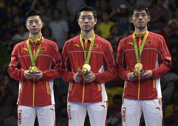 曾经的国乒三剑客 隻有两人站上了东京奥运会的赛场