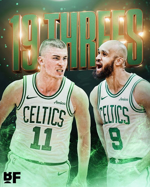 绿军 “白鸭” 合砍84分+19三分刷爆纪录 更衣室狂欢沸腾！