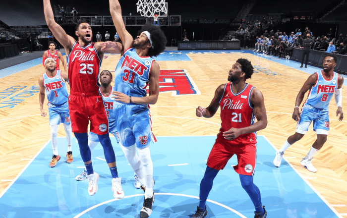3大核心缺席！篮网仍13分大胜！76人联盟第一水分太大