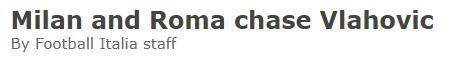 米体: 弗拉霍维奇受多队关注, 紫百合3倍工资挽留