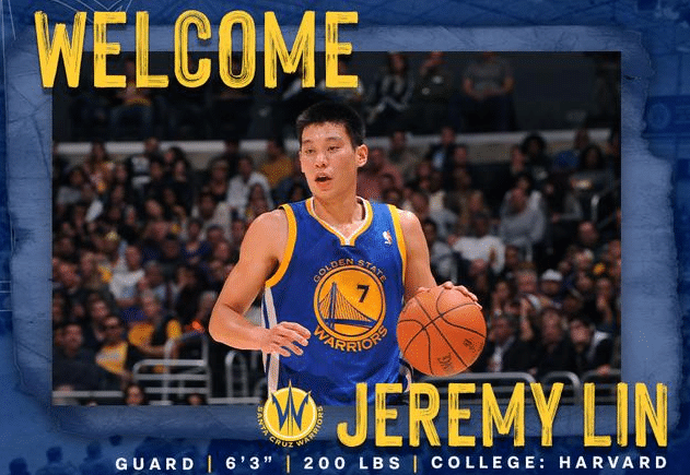 生意头脑！勇士发展联盟官宣林书豪加盟，立即推出男女款7号球衣