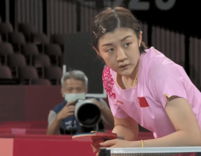 4比0横扫！国乒世界第一先进决赛，陈梦顶住了，她目标金牌