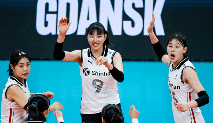 世锦赛最差球队！韩国女排吞4连败，一局难胜，归化1米95副攻