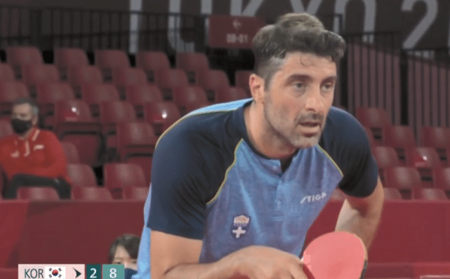 奥运乒乓赛场诞生奇迹！韩国名将连得8分+拯救8个赛点：疯狂怒吼庆祝