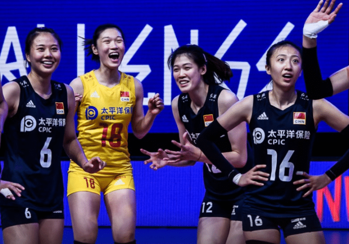 积分榜：中国女排5连胜飙至第5，美国13连胜第1，泰国韩国垫底