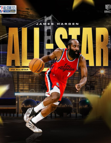 一诺千金！哈登入选2025NBA全明星，兑现中国行诺言