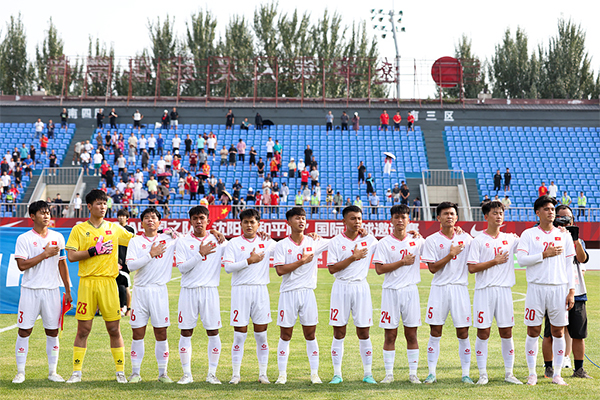 中国 U16国青成功复仇越南，开启和平杯之旅并剑指日本乌兹别克