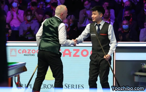 【大师赛战报】希金斯复仇赵心童 霍金斯连胜5局击败墨菲！