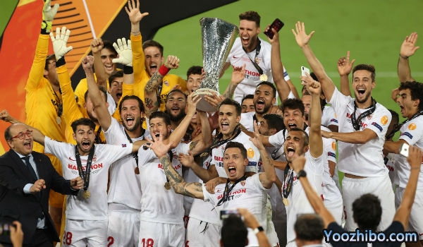 塞维利亚3-2国际米兰 队史6进欧联8强全部夺冠！