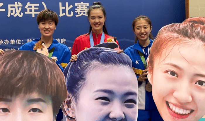 金银铜牌凑齐！张常宁晒组图，场内外人气担当，斩获两项大奖