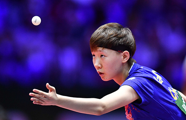 中国女乒的未来之星 王曼昱个人简介