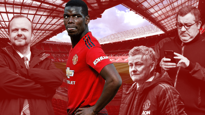 曼联因博格巴放弃签新后腰！他不定去留无法买人，恐只能顶薪续签