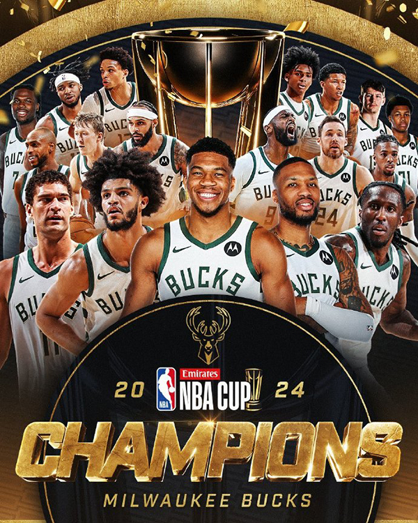 字母哥抱两座奖杯登顶，MVP投票结果：字母23票优势碾压亚历山大