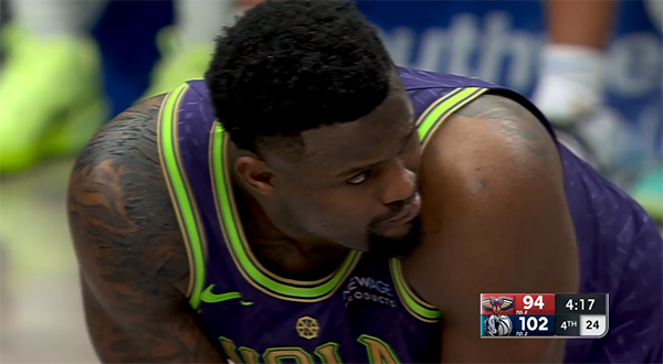 锡安5000分又如何？末节遭包夹，鹈鹕不敌独行侠