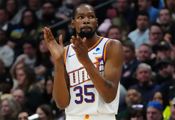 杜兰特30000分壮举：1101场比肩传奇，成历史第八且力压詹皇达成速度