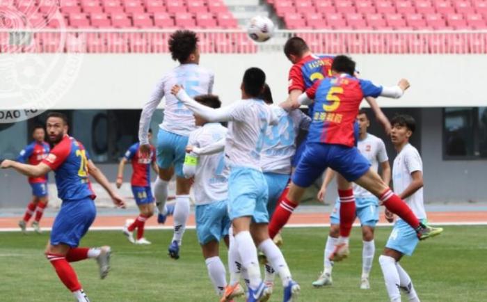 青岛德比! 高翔梅开二度, 青岛队2-1青岛青春岛