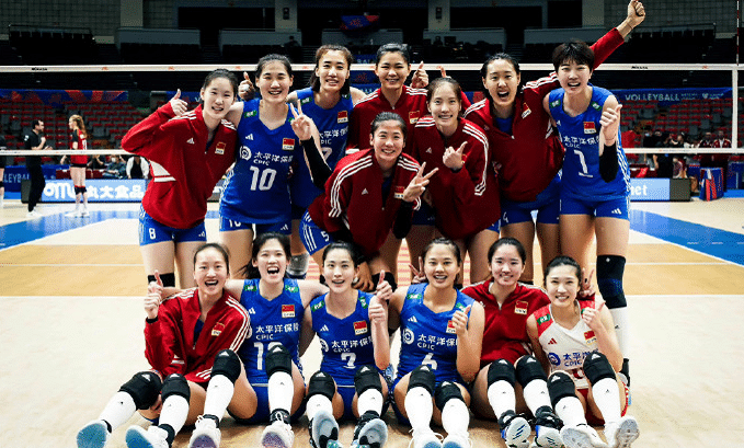 世联赛最新排名！中国女排两连胜，飙升至第3，李盈莹接班朱婷