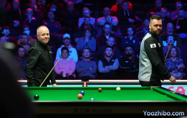 【战报】希金斯爆冷不敌J-罗伯逊 霍金斯6-2沃顿率先晋级决赛!