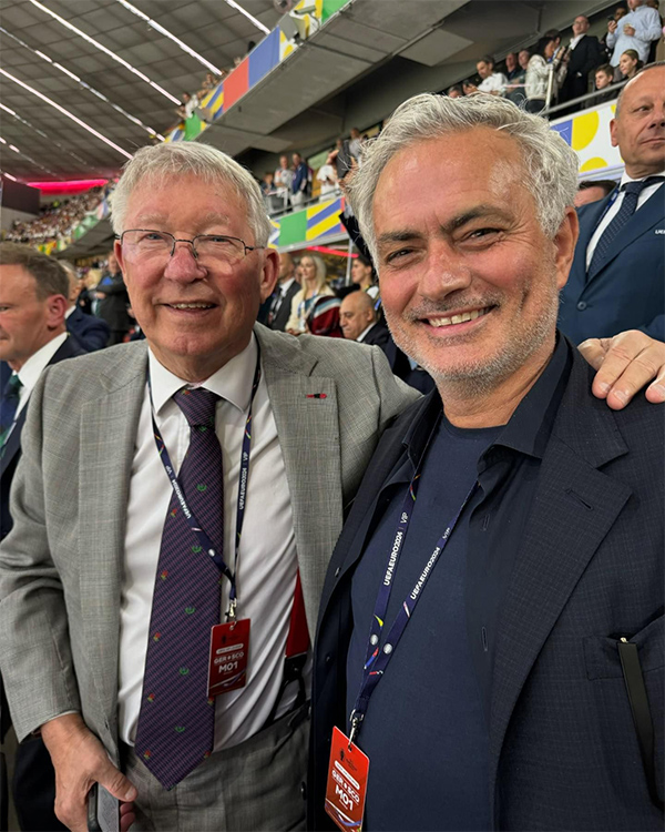 穆帅陪弗爵看欧洲杯 费内巴切有意曼联林德勒夫