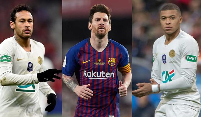 宇宙最强？巴黎想组建梅西-内马尔-姆巴佩三叉戟